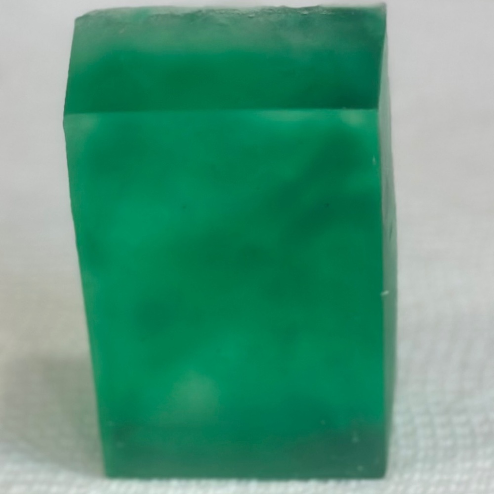 bar of soap with eucalyptus and tea tree oil